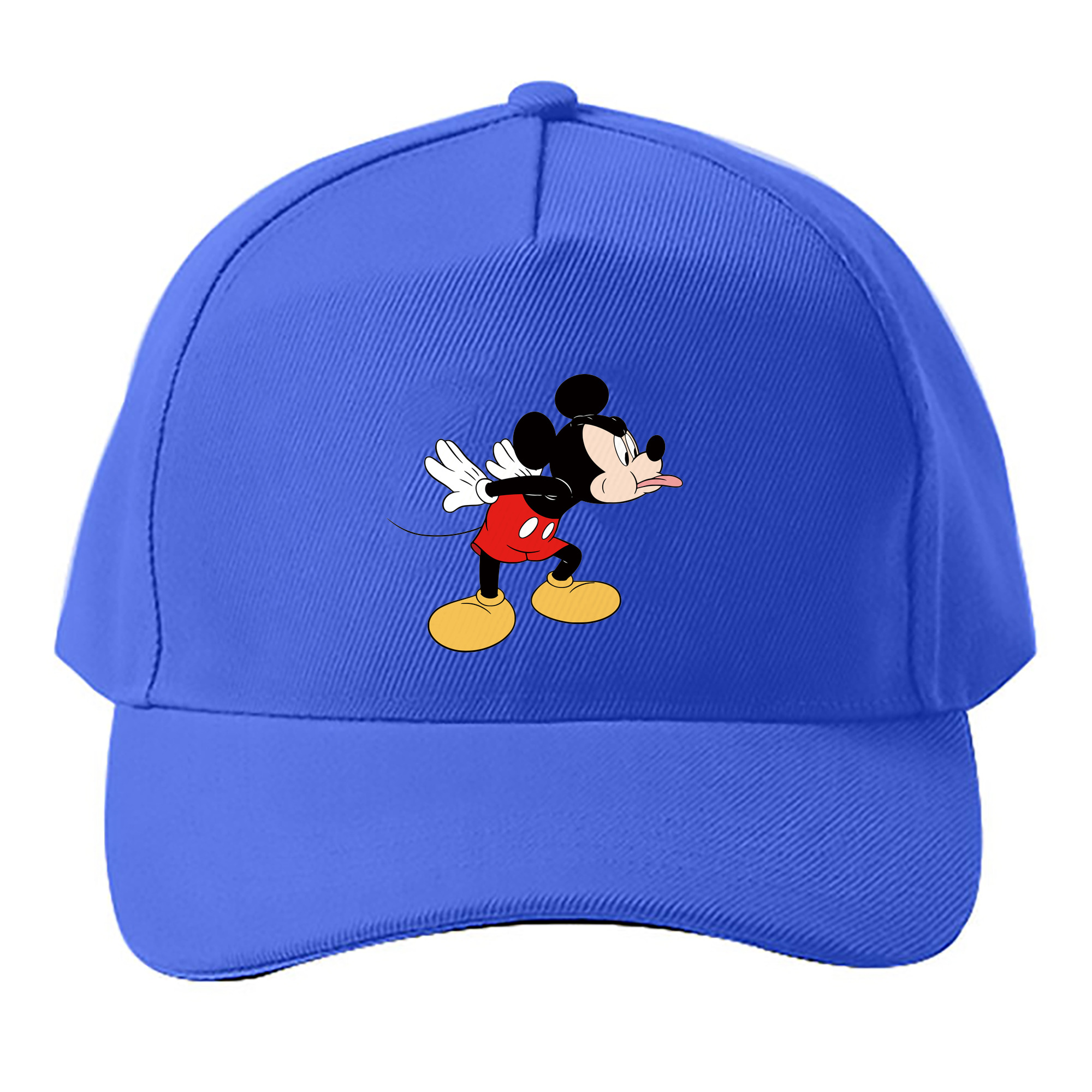 （画像用） ミッキーマウス Mickey Mouse ベースボールキャップ 綿100％ 男女兼用 帽子 スポーツ